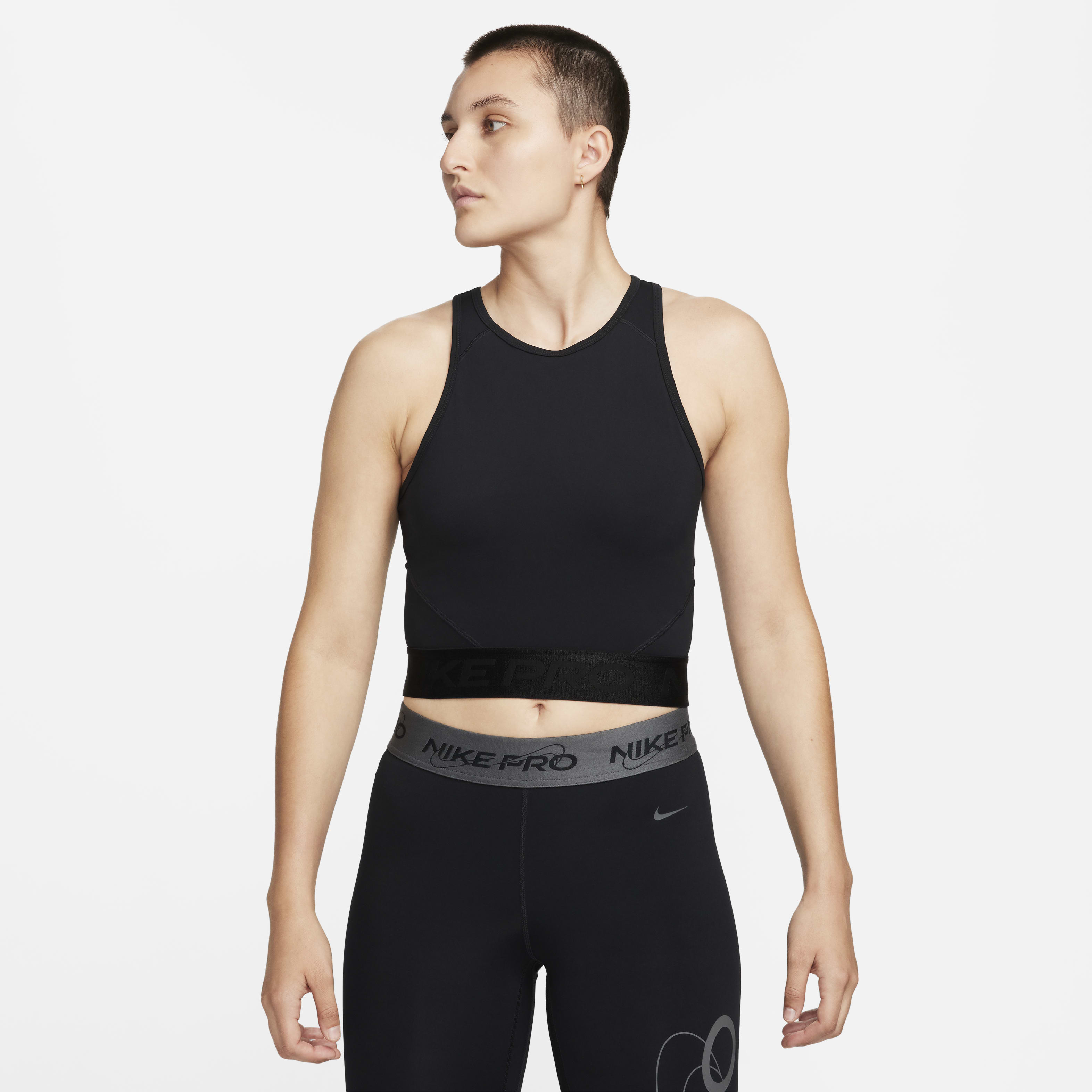 Nike Pro Dri FIT Women s Crop Top King s Cross